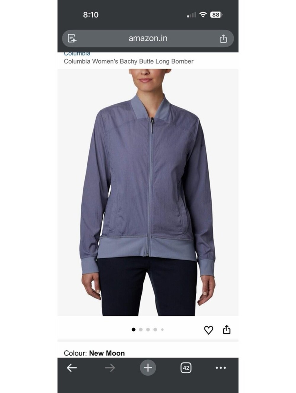 Columbia Women's Bachy Butte Long Bomber